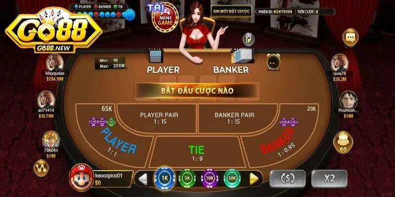 Tham gia trải nghiệm Baccarat Go88 cần nắm rõ những quy tắc và hướng dẫn chơi