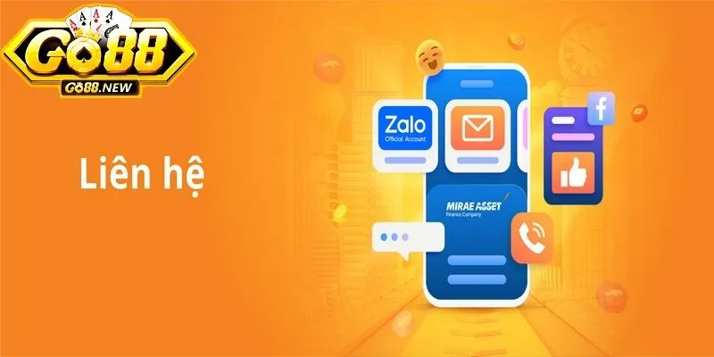 Liên hệ qua Facebook giúp người chơi tương tác với Go88 qua mạng xã hội